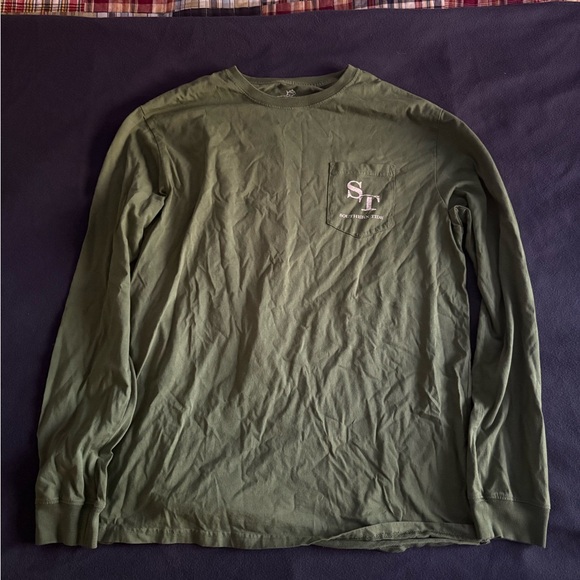 Southern Tide Other - Southern Tide Olive Long Sleeve Men's Tee